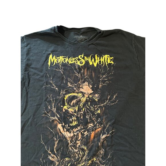 Motionless in White Metalcore Band Black Music Concert Graphic T-Shirt Tee XS - Picture 6 of 8